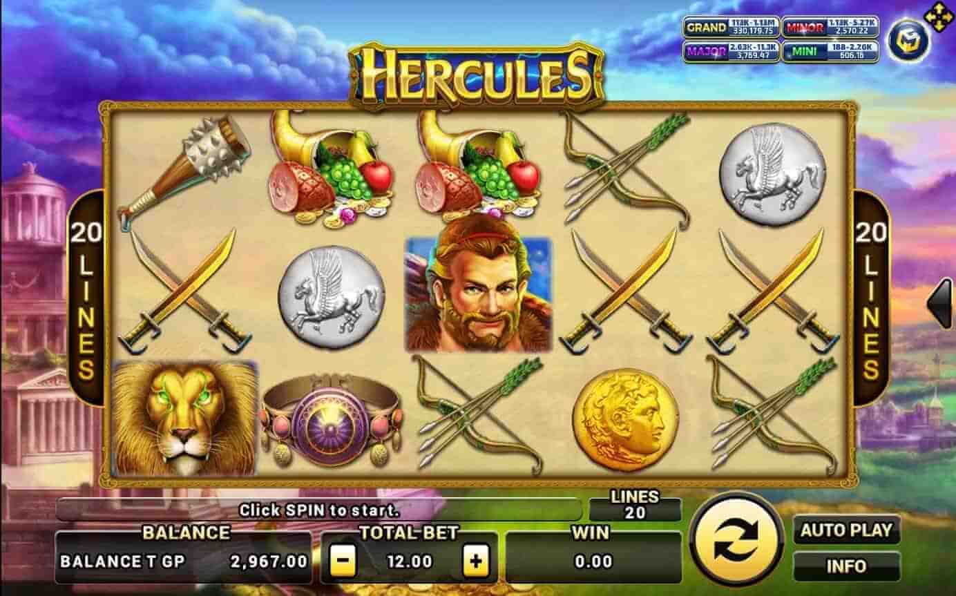 Hercules สล็อต XO Game SuperSlot