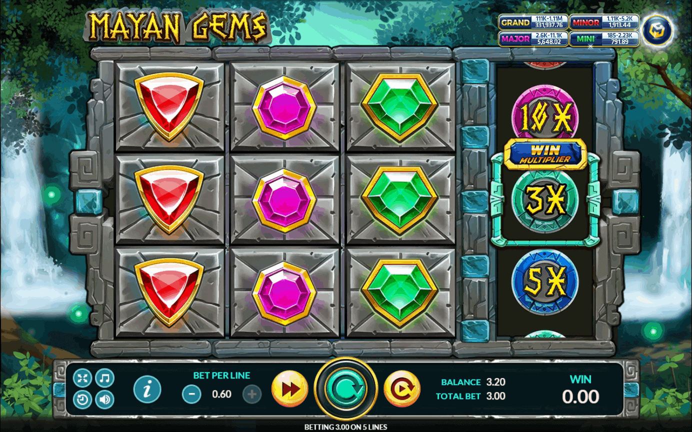 Mayan Gems สล็อต XO Game SuperSlot