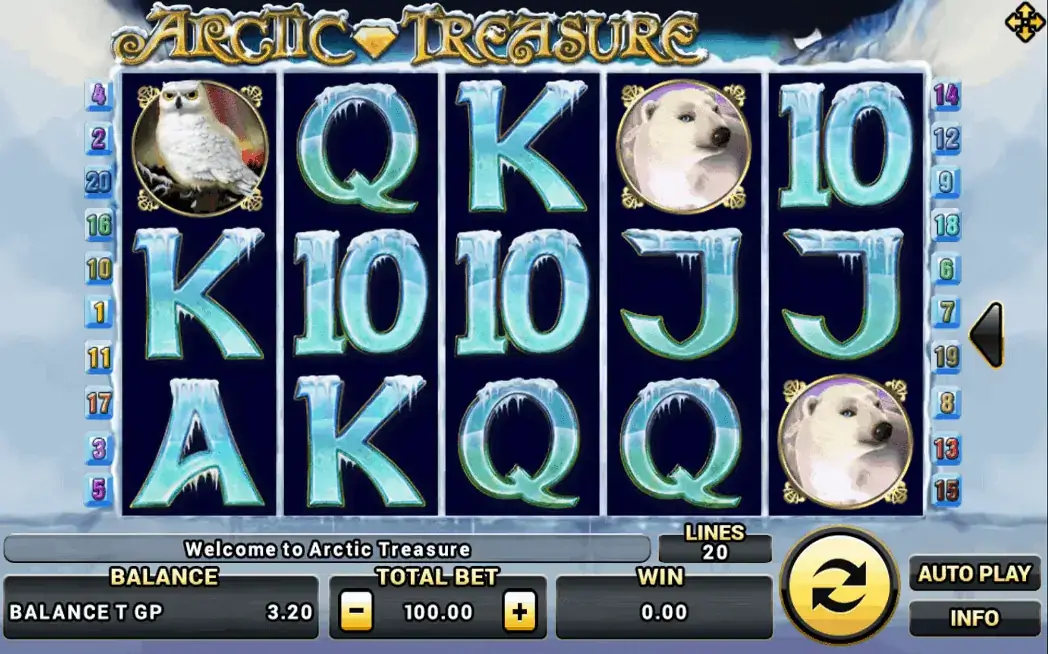Arctic Treasure เล่น slotxo ผ่านเว็บ Game SuperSlot