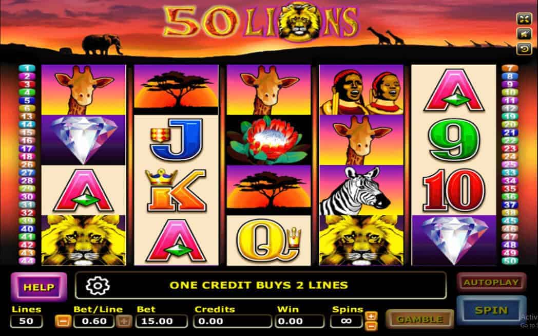 Fifty Lions slotxo 168 Game SuperSlot