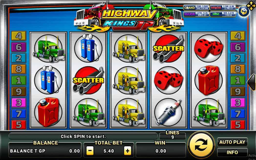 Highway Kings JP slotxo ฝาก 10 รับ 100 Game SuperSlot