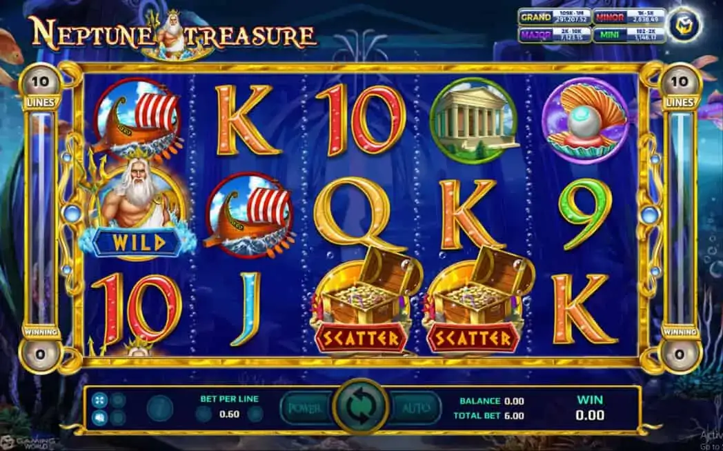 Neptune Treasure slotxo168 Game SuperSlot