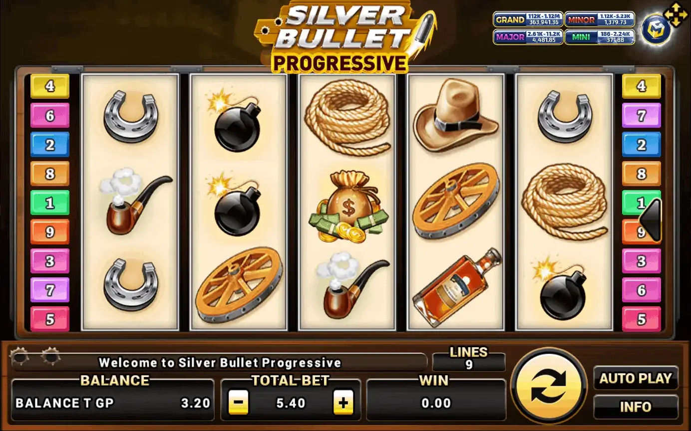 Silver Bullet Progressive slotxo mobile Game SuperSlot