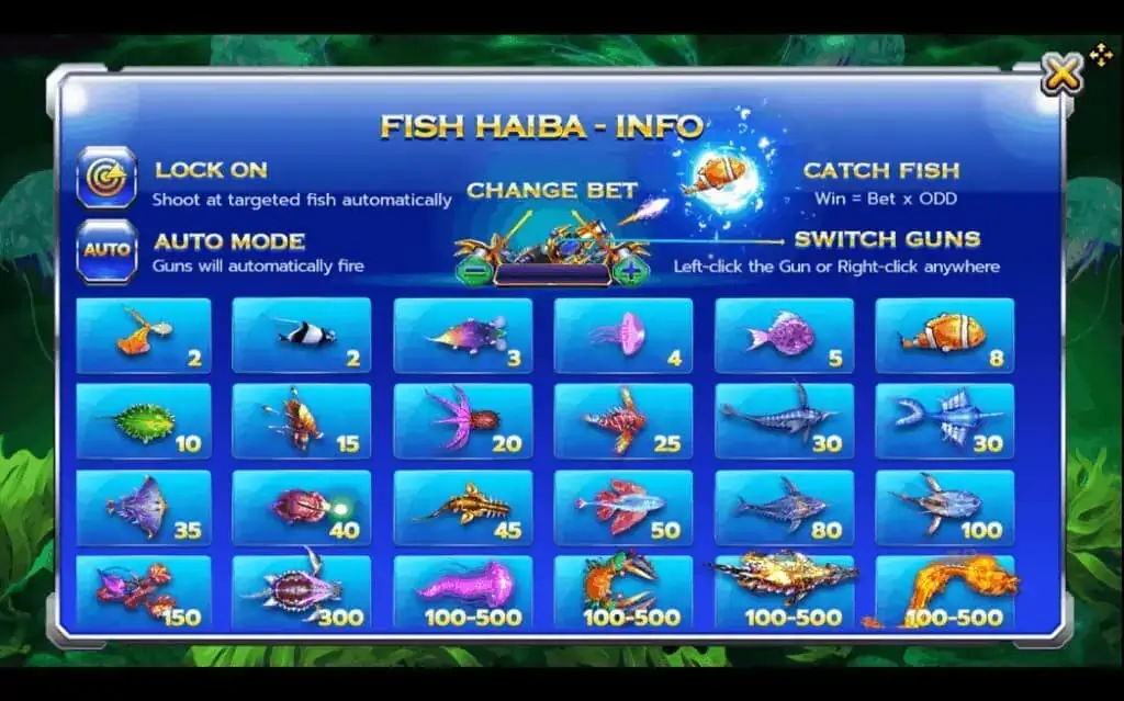Fish Haiba xo สล็อต Game SuperSlot