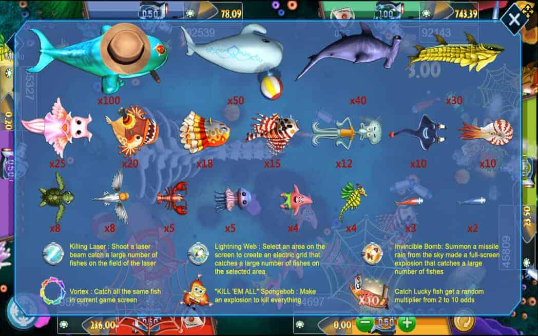 Fish Hunter Spongebob slotxo168 Game SuperSlot slotxo เล่น ฟรี