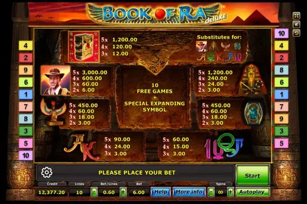 Book Of Ra Deluxe xo สล็อต Game SuperSlot 
