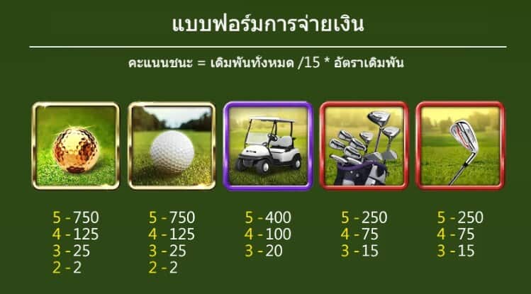 Golf ค่าย Askmebet ซุปเปอร์สล็อต super slot ฟรี 50